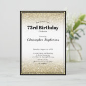 Invitation à une fête d'anniversaire pour les 73 a (Debout devant)