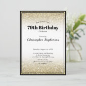 Invitation à une fête d'anniversaire pour les 79 a (Debout devant)