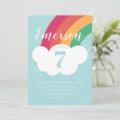 Invitation à une fête d'anniversaire pour les enfa (Debout devant)