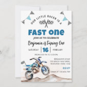 Invitation à une fête d'anniversaire pour moto de (Devant)