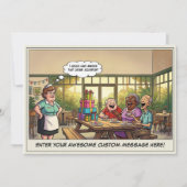 Invitation à une fête d'anniversaire pour senior (Devant)