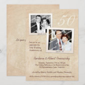 Invitation à une fête d'anniversaire pour un album (Devant / Derrière)