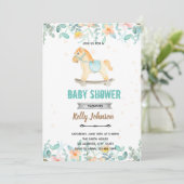 Invitation à une fête d'anniversaire sous la douch (Debout devant)