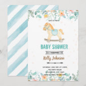 Invitation à une fête d'anniversaire sous la douch (Devant / Derrière)