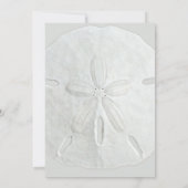 Invitation à une fête d'anniversaire sur la plage (Dos)