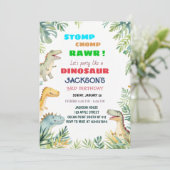 Invitation à une fête d'anniversaire sur le thème  (Debout devant)