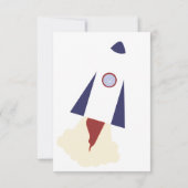 Invitation à une fête d'anniversaire sur le thème (Dos)
