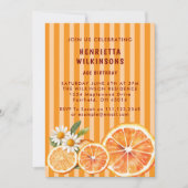 Invitation à une fête d'anniversaire sur le thème (Devant)
