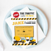 Invitation à une fête d'anniversaire sur le thème