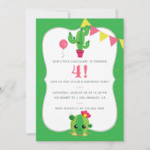 Invitation à une fête d'anniversaire sur le thème (Devant)