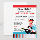 Invitation à une fête d'anniversaire sur le thème  (Devant / Derrière)