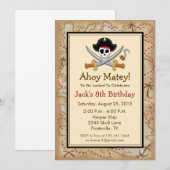 Invitation à une fête d'anniversaire sur le thème  (Devant / Derrière)