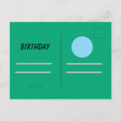 Invitation à une fête d'anniversaire surprise (Dos)