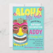 Invitation à une fête d'anniversaire tropicale (Devant)