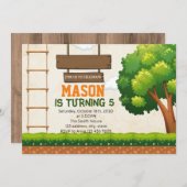 Invitation à une fête dans les arbres (Devant / Derrière)