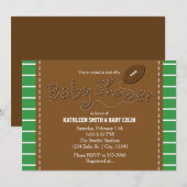 Invitation à une fête de baby shower sur le thème  (Devant / Derrière)