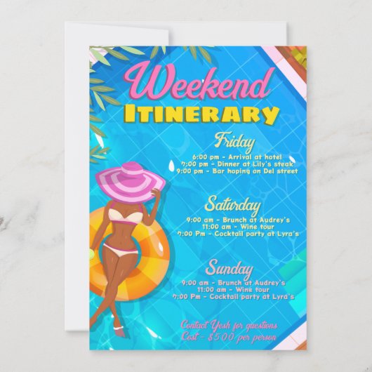 Invitation à une fête de Bach - Itinéraire de week (Dos)