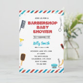 Invitation à une fête de barbier (Debout devant)