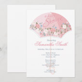 Invitation à une fête de bébé (Devant / Derrière)