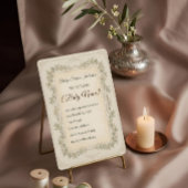 Invitation à une fête de bébé