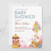 Invitation à une fête de bébé (Devant)