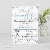 Invitation à une fête de bébé (Debout devant)