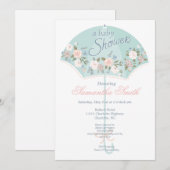 Invitation à une fête de bébé (Devant / Derrière)