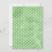 Invitation à une fête de bébé de genre neutre avec (Dos)