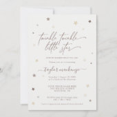 Invitation à une fête de bébé de genre neutre Litt (Devant)