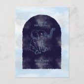 Invitation à une fête de bébé garçon (Devant)