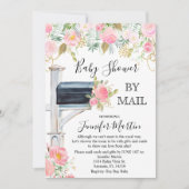 Invitation à une fête de bébé par la poste (Devant)