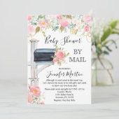 Invitation à une fête de bébé par la poste (Debout devant)