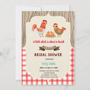 Invitation à une fête de bébé pour une éclosion d'