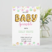 Invitation à une fête de bébé sprinkle (Debout devant)