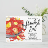 Invitation à une Fête de Boiling d'Écrevisses (Debout devant)