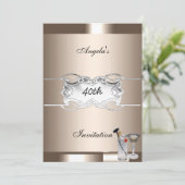 Invitation à une fête de boissons et de café (Debout devant)