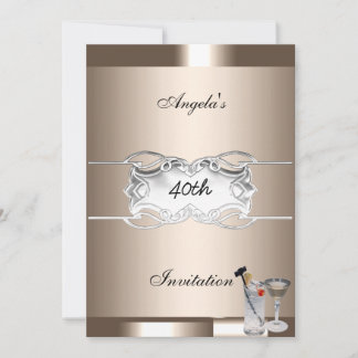 Invitation à une fête de boissons et de café