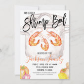 Invitation à une Fête de Bouillabaisse de Crevette (Devant)