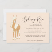 Invitation à une fête de cheval pour préadolescent (Devant)