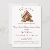Invitation à une fête de concours de maison en pai (Devant)