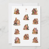 Invitation à une fête de concours de maison en pai (Dos)