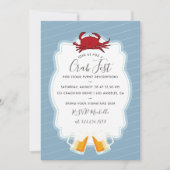 Invitation à une fête de crabe pour toutes occasio (Devant)