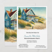 Invitation à une fête de crémaillère dans une mais (Devant / Derrière)