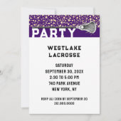 Invitation à une fête de crosse (Devant)