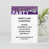 Invitation à une fête de crosse (Debout devant)