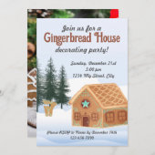 Invitation à une fête de décoration de maison en p (Devant / Derrière)