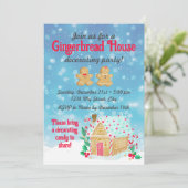 Invitation à une fête de décoration de maison en p (Debout devant)