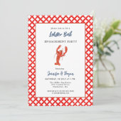Invitation à une fête de fiançailles autour d'un b (Debout devant)