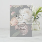 Invitation à une fête de fiançailles élégante (Debout devant)