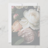 Invitation à une fête de fiançailles élégante (Dos)